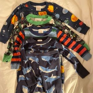 Set of four Hanna Anderson PJs